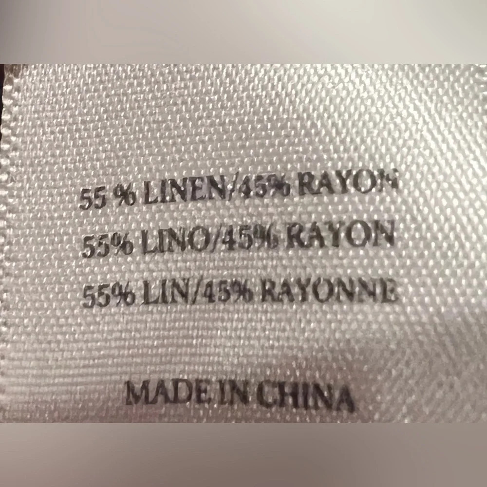 Rails Size Small Linen Blend Sleeveless Dress - image 8